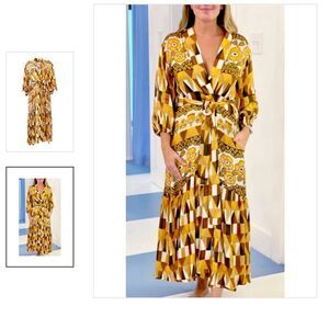 Carolina K Nico Robe, Rombus Flowers
